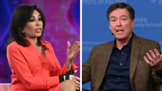 In this November 2022 photo, Jeanine Pirro speaks during 2022 FOX Nation Patriot Awards at Hard Rock Live at Seminole Hard Rock Hotel & Casino Hollywood in Hollywood, Florida. Jason Koerner/Getty Images/File via CNN Newsource