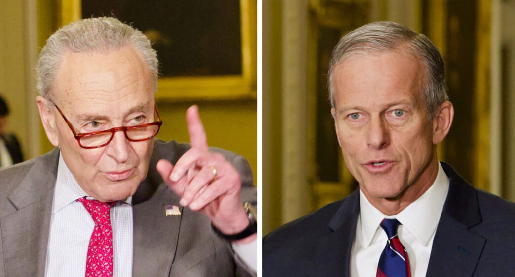 Sen. Majority Leader Chuck Schumer, D-N.Y., listens during a news conference after a policy luncheon on Capitol Hill Tuesday, Dec. 3, 2024, in Washington. (AP Photo/Mariam Zuhaib)